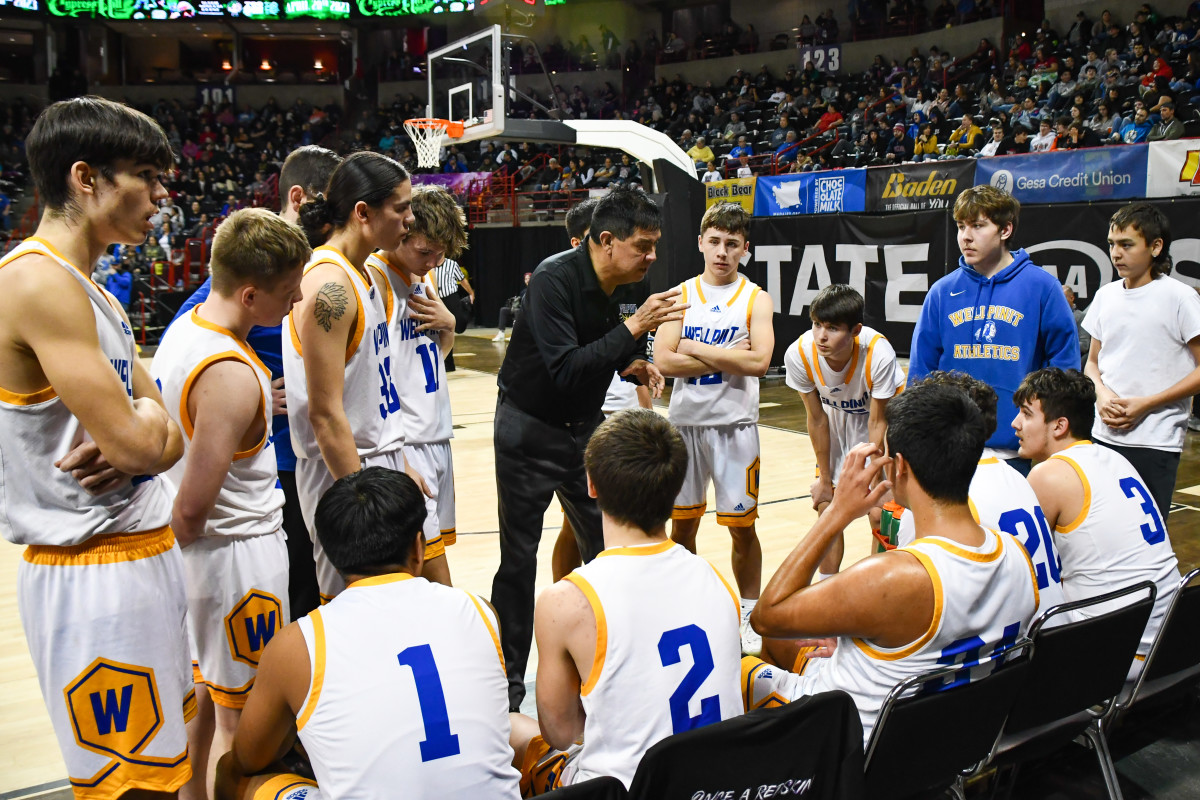 2022-2023 Washington high school boys basketball: Cusick vs. Wellpinit in Class 1A quarterfinals